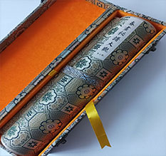 高密书画装裱案例